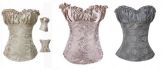 Corselet cetim com laço