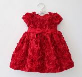 Vestido de festa com flores